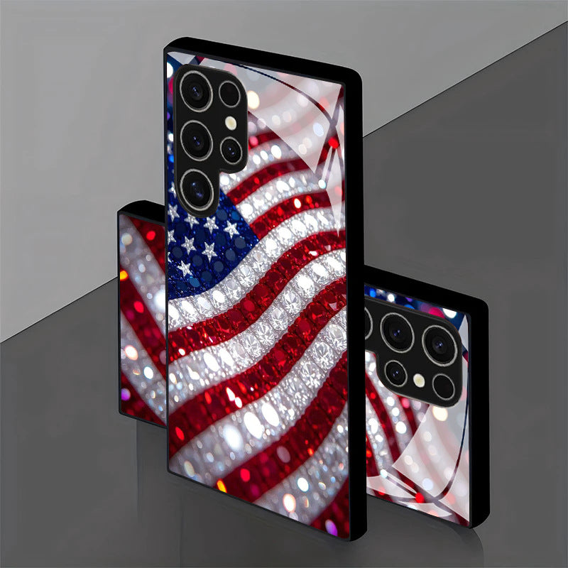 Bling Star-Spangled Banner Hard Case for Samsung - 图片 3