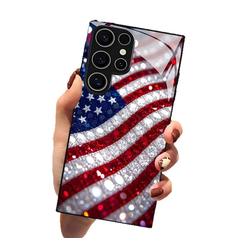 Bling Star-Spangled Banner Hard Case for Samsung - 图片 6