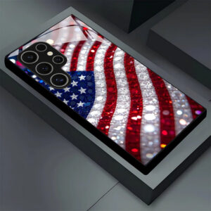 Bling Star-Spangled Banner Hard Case for Samsung