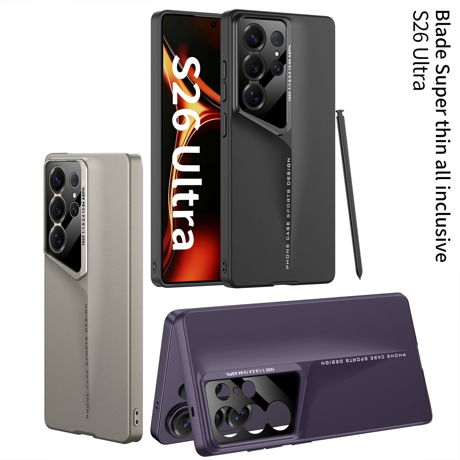 Luxury All-inclusive Anti-fall Protective Phone Case For Galaxy S26 S25 S24 S23 S22 Ultra - 图片 14