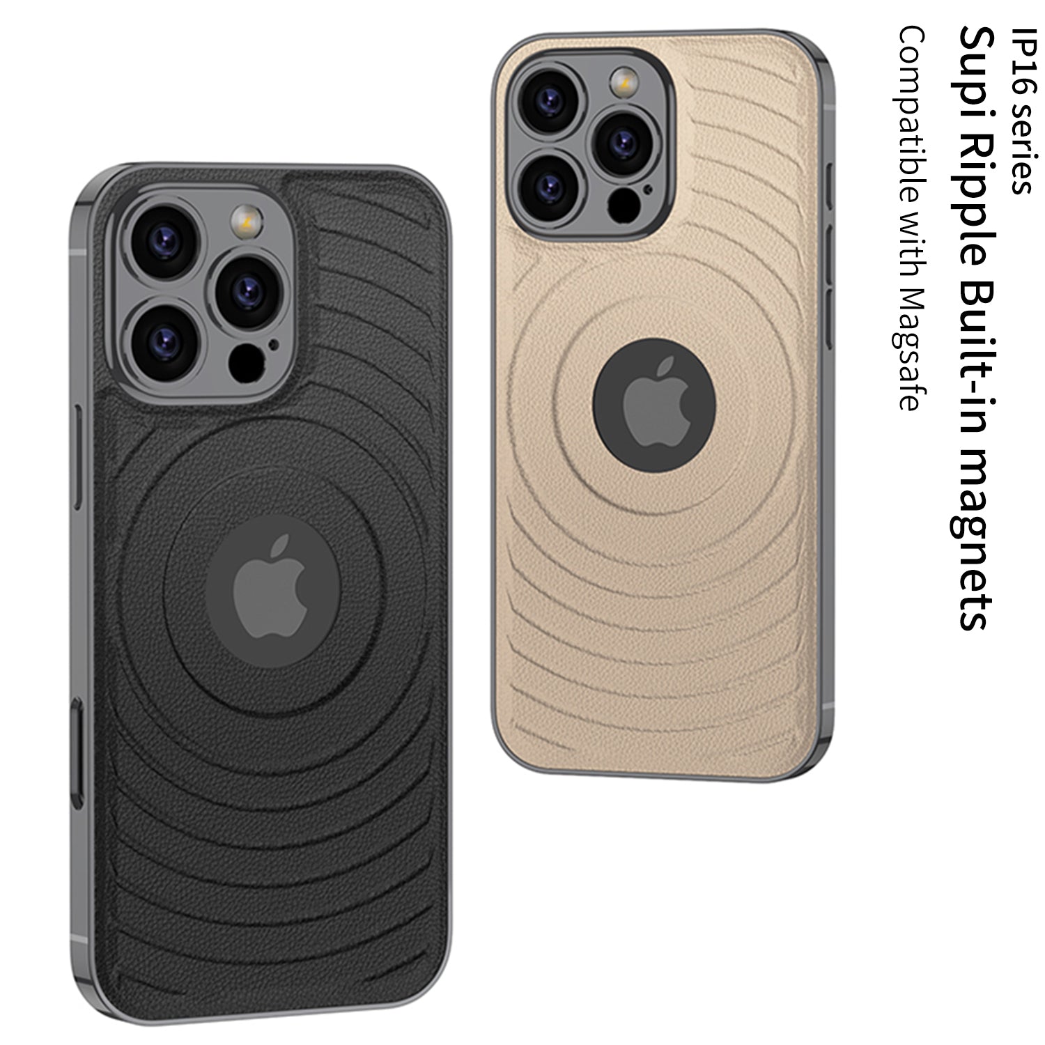 Leather Shockproof Magnetic Cover For iPhone - 图片 7