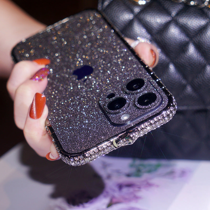 Diamond High Quality Glitter Anti-fall Protective iPhone Case - 图片 4